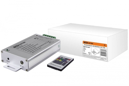 TDM ELECTRIC SQ0331-0057 Контроллер для светодиодных модулей RGB RF-180-RGB-IP20-12V, TDM